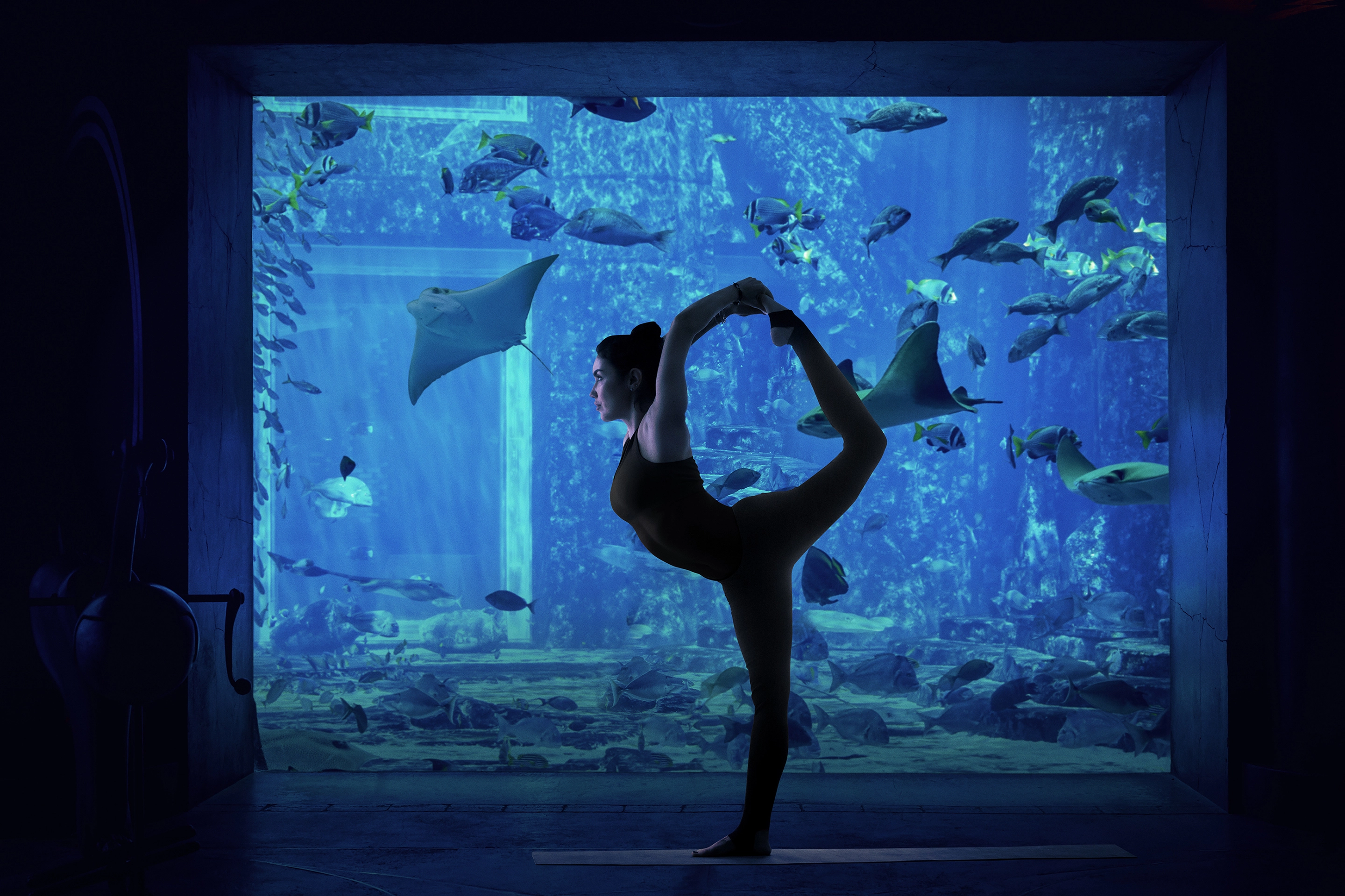 Underwater Yoga